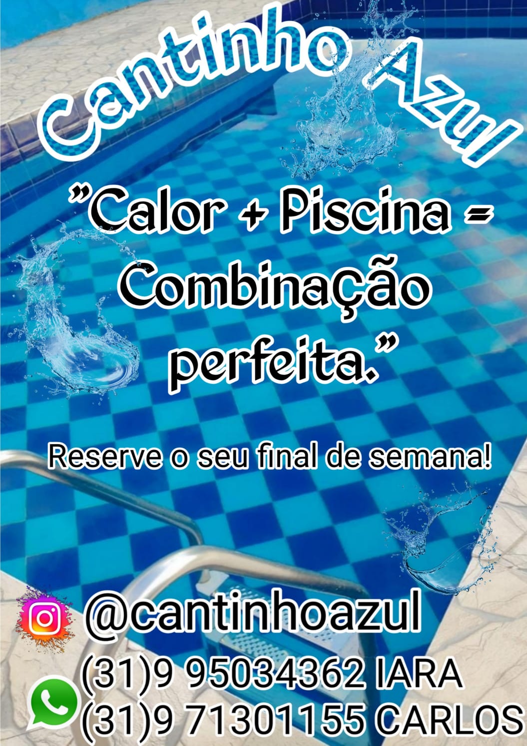 Cantinho Azul ligue ja e reserve o seu fim de semana